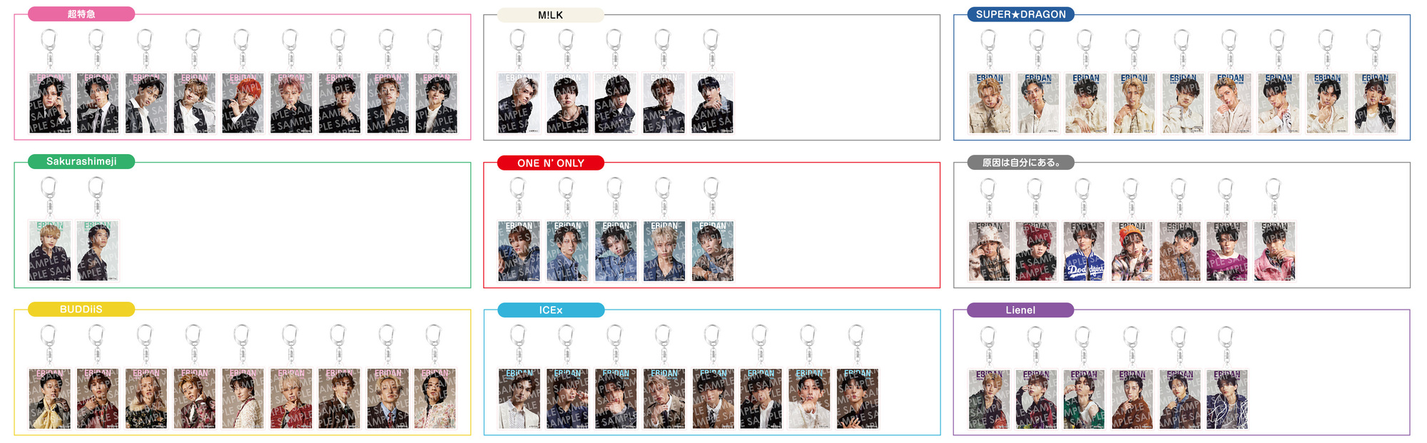 EBiDAN Visual Dictionary 2026』Loppi・HMV限定選べるメンバー別